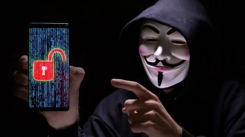 smartphone hackeado