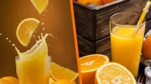 Jugo de naranja envasado