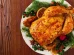Pavo relleno con durazno