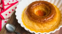 Flan de almendras