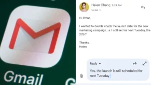 Gmail ahora se puede usar como WhatsApp
