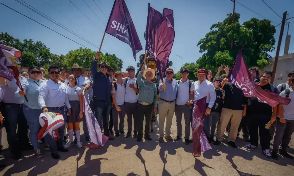 Inicia Rocha obras de drenaje en Alhuey