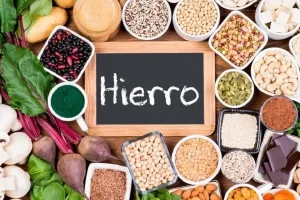 Alimentos ricos en hierro