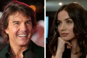 Ana de Armas y Tom Cruise