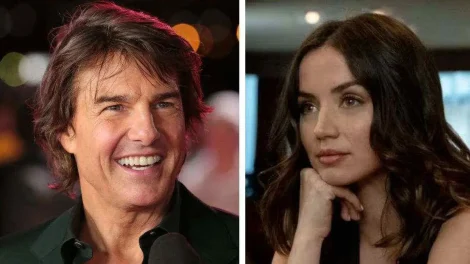 Ana de Armas y Tom Cruise