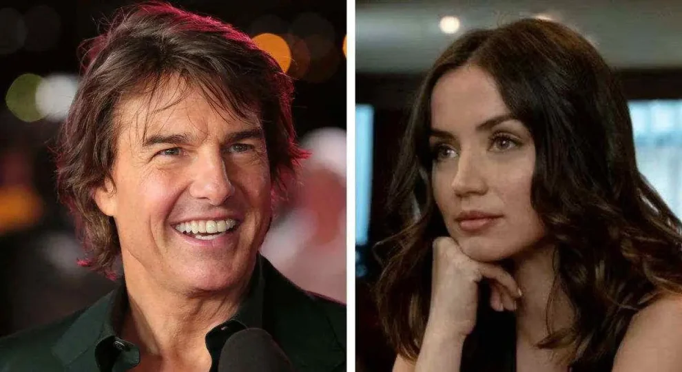 Ana de Armas y Tom Cruise