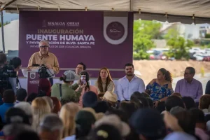 Inaugura Gobernador puente Humaya en Culiacán