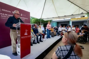 Apoyos emergentes a familias por inundaciones en Mazatlán