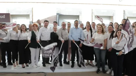 Banderazo de inicio de las Rutas de la Salud