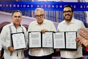 Firma del convenio UAS – Ayto de Culiacán