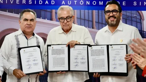 Firma del convenio UAS – Ayto de Culiacán