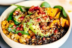 Vegetano bowl desayunos para ganar músculo