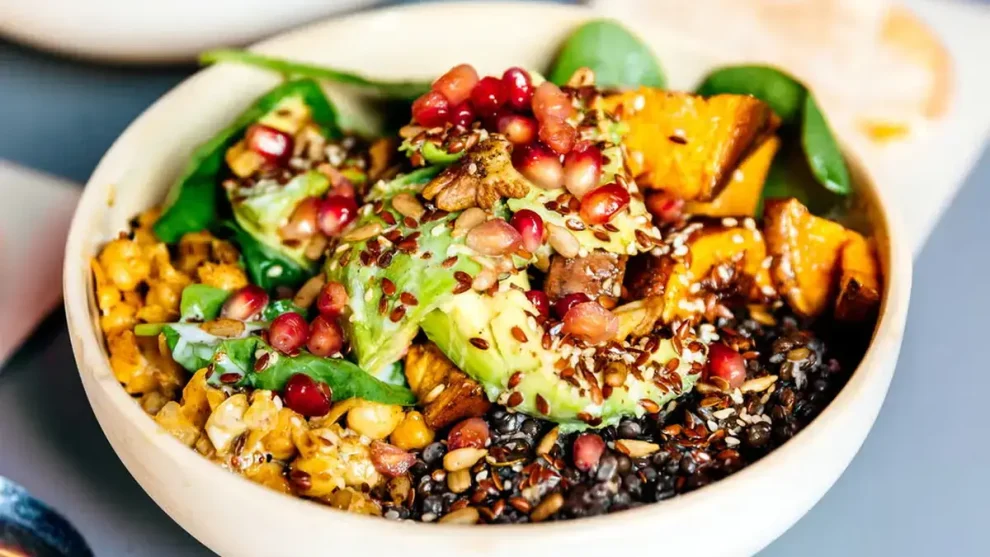 Vegetano bowl desayunos para ganar músculo