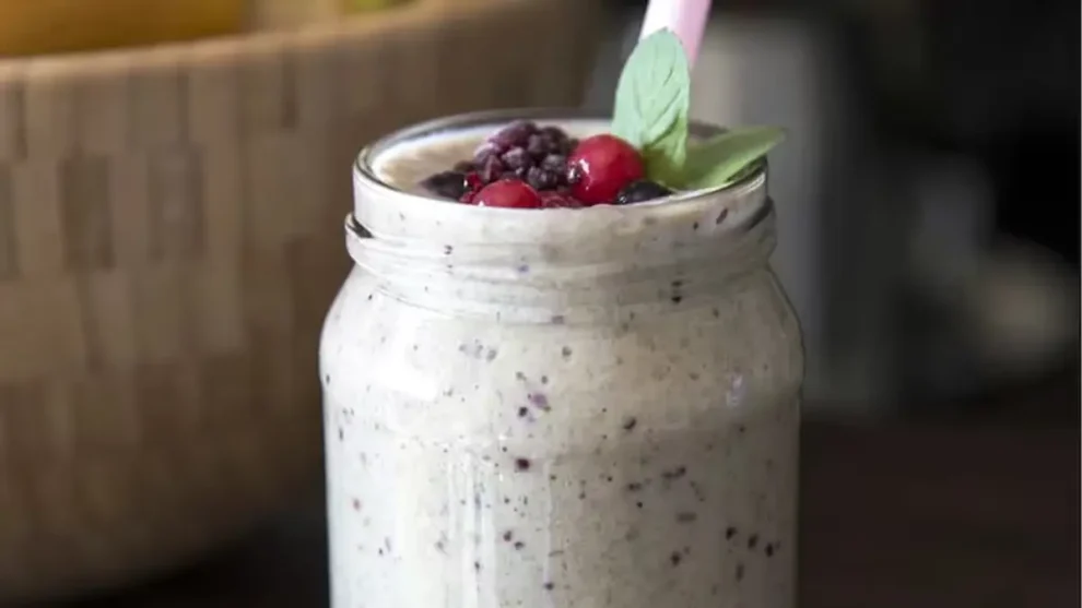 licuado de chia y avena