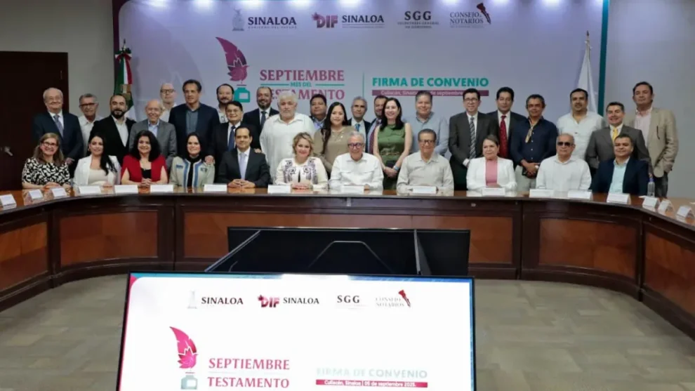 Consejo de Notarios el convenio Septiembre mes del Testamento