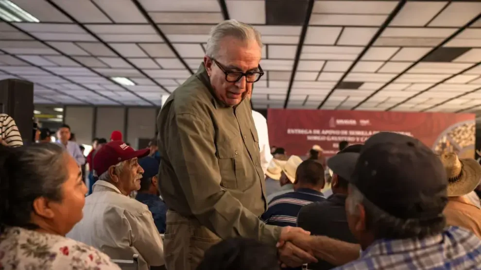 Entrega de semillas a productores temporaleros