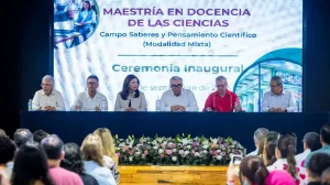 Inaugura Gobernador Rocha maestría en Docencia