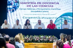 Inaugura Gobernador Rocha maestría en Docencia