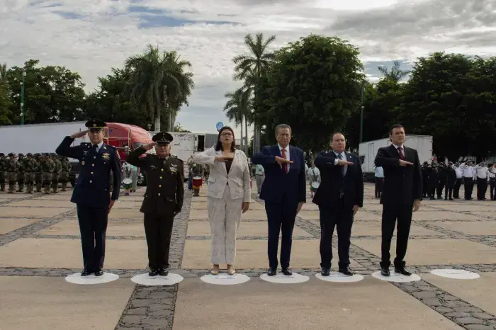 Homenaje cívico 215 Aniversario del Grito de Independencia