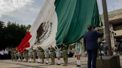 Homenaje cívico 215 Aniversario del Grito de Independencia