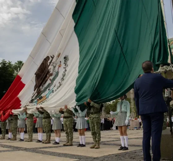 Homenaje cívico 215 Aniversario del Grito de Independencia
