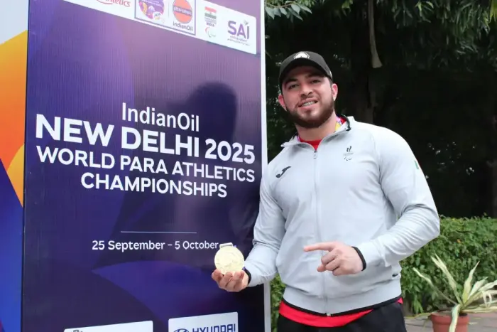 Luis Carlos López oro mundial para Sinaloa en Paratletismo