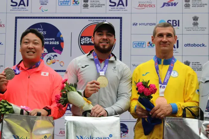 Luis Carlos López oro mundial para Sinaloa en Paratletismo