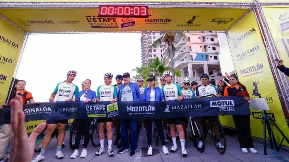 Banderazo de carrera L´Étape Mazatlán by Tour de France 2025