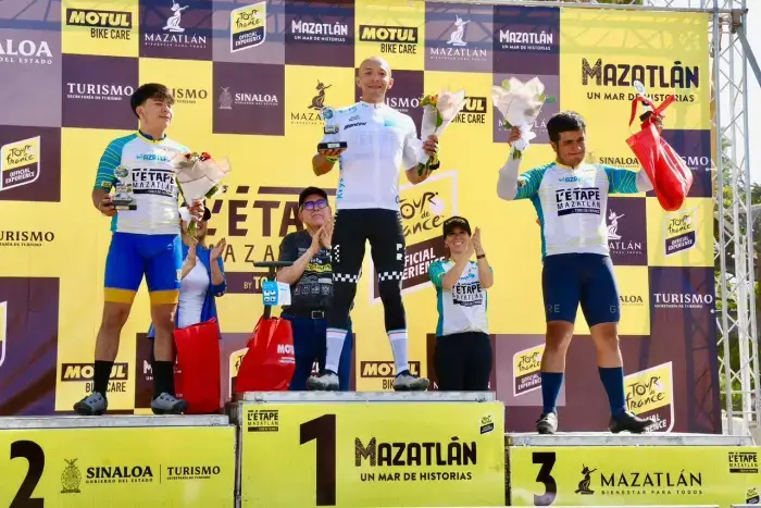Premiación de L´Étape Mazatlán by Tour de France 2025