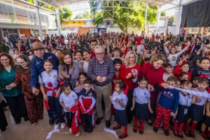 Inaugura infraestructura en primaria de Culiacán