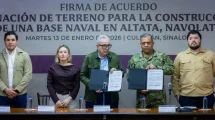 Donación de terreno a Marina