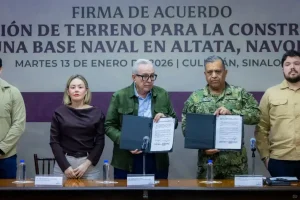 Donación de terreno a Marina