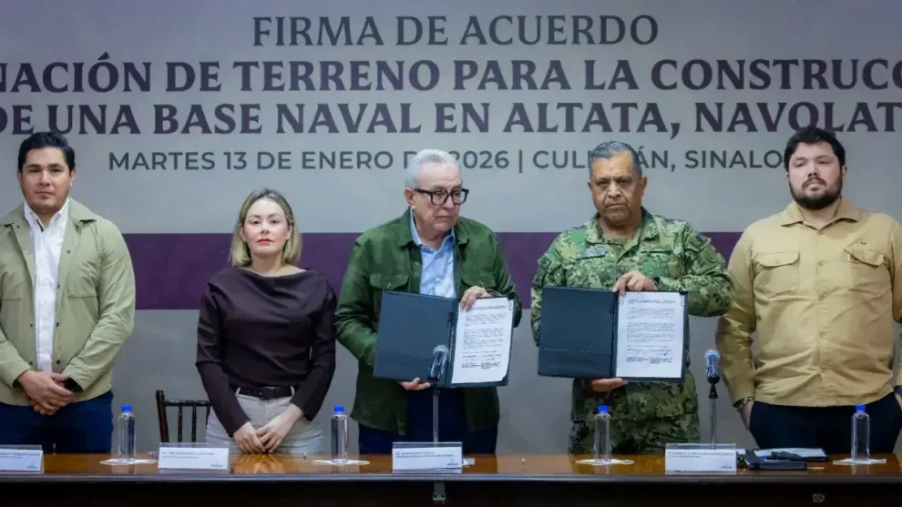 Donación de terreno a Marina