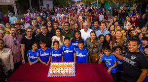 Obras de vialidad educativas y deportivas de El Diez