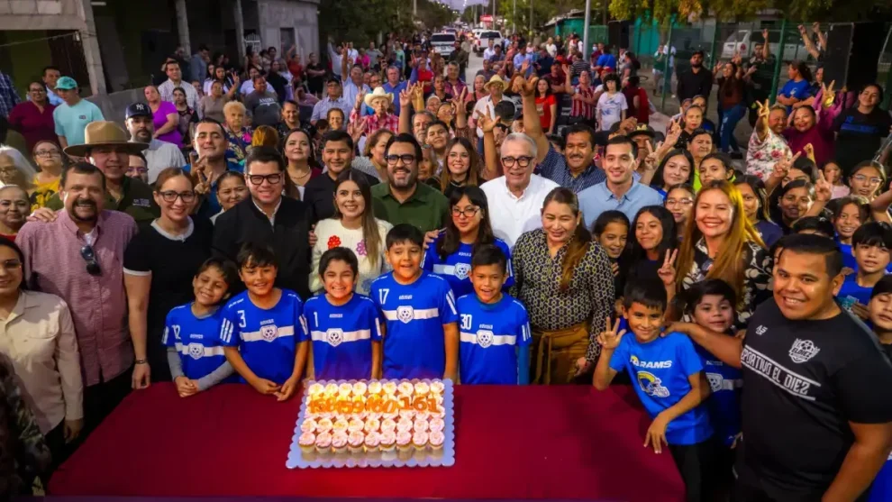 Obras de vialidad educativas y deportivas de El Diez