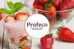 Yogurt de fresa PROFECO
