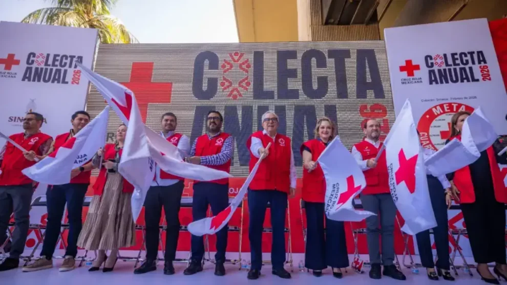 Colecta Nacional de Cruz Roja en Sinaloa