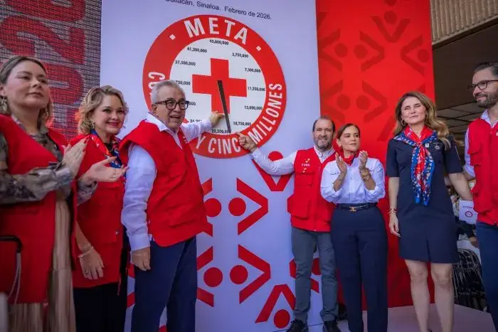 Colecta Nacional de Cruz Roja en Sinaloa