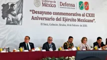 Conmemoración del CXIII aniversario del Ejército Mexicano