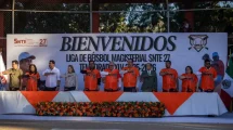 Inauguración Liga de Béisbol Magisterial SNTE 27 temporada 25 – 26