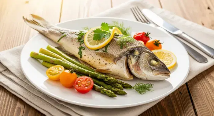 Pescado legumbres y proteínas vegetales