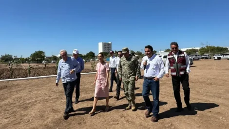 Supervisan tecnificación de riego agrícola en Distrito 010 en Culiacán