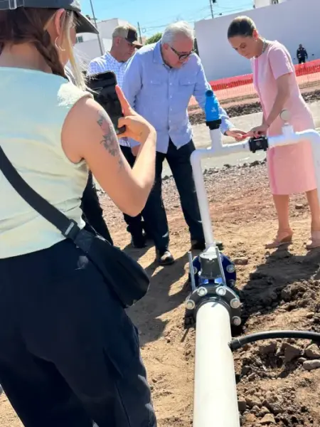 Supervisan tecnificación de riego agrícola en Distrito 010 en Culiacán Supervisan tecnificación de riego agrícola en Distrito 010 en Culiacán