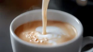 Tasa de café con leche