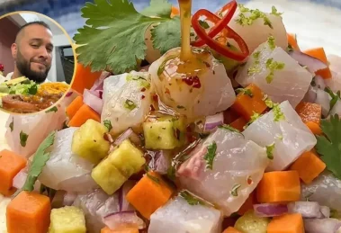 Ceviche de pescado