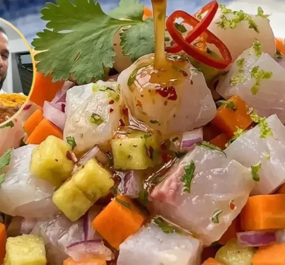Ceviche de pescado