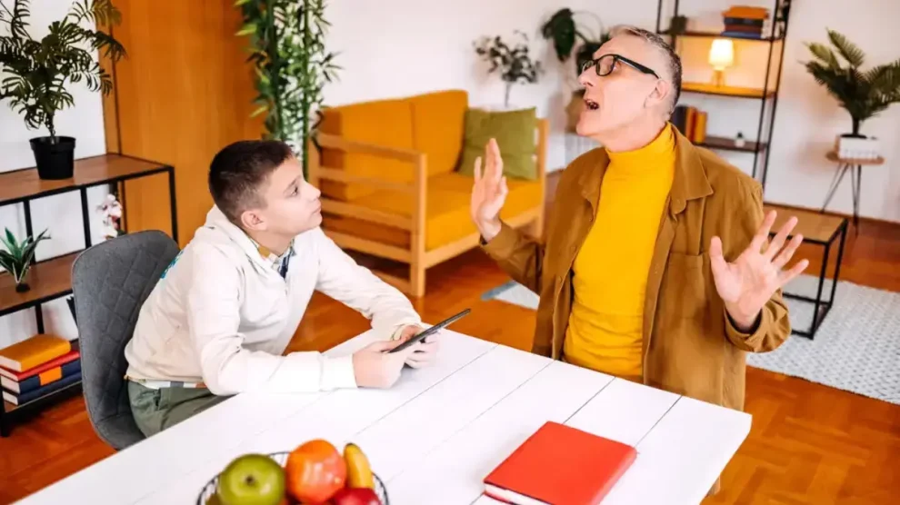 Cuando los hijos contestan mal