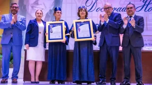 Doctorado Honoris Causa a Annie Pardo Cemo y Rosaura Ruiz Gutiérrez