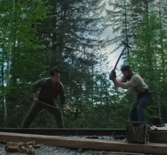 Sueños de trenes película Netflix Oscar 2026