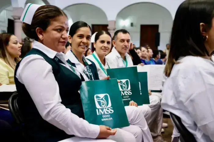 Certeza y justicia laboral reciben trabajadores del IMSS en Sinaloa